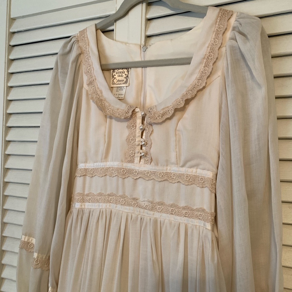 Gunne Sax by Jessica McClintock Ivory Prairie Wedding Dress